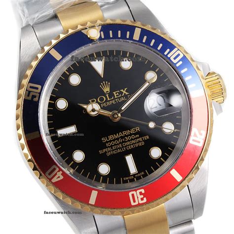 rolex submariner black and red bezel|rolex submariner blue face stainless.